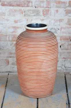 Tschechische Mid-Century Vase aus Keramik, 1940er