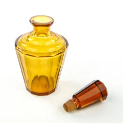Tschechoslowakische Art Deco Karaffe von Moser, 1920er