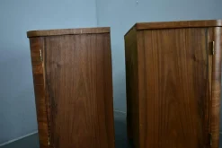 Tschechoslowakische Art Deco Nachttische, 1933, 2er Set
