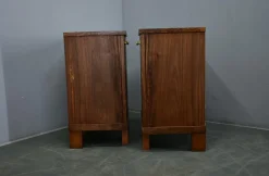 Tschechoslowakische Art Deco Nachttische, 1933, 2er Set