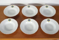 Tschechoslowakische Tesla Holesovice Suppenteller von Stara Role, 1970er, 6er Set