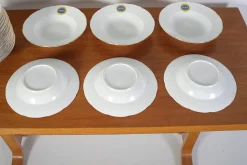 Tschechoslowakische Tesla Holesovice Suppenteller von Stara Role, 1970er, 6er Set