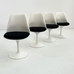 Tulip Drehstühle von Eero Saarinen für Knoll, 1960er, 4er Set