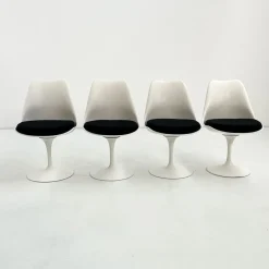 Tulip Drehstühle von Eero Saarinen für Knoll, 1960er, 4er Set