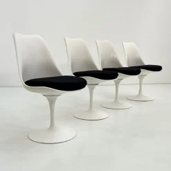 Tulip Drehstühle von Eero Saarinen für Knoll, 1960er, 4er Set