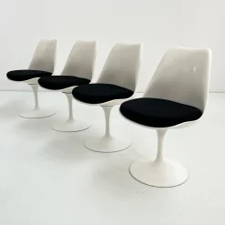 Tulip Drehstühle von Eero Saarinen für Knoll, 1960er, 4er Set