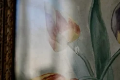 Tulpen, Frankreich, 1940er, Glas & Holz & Papier