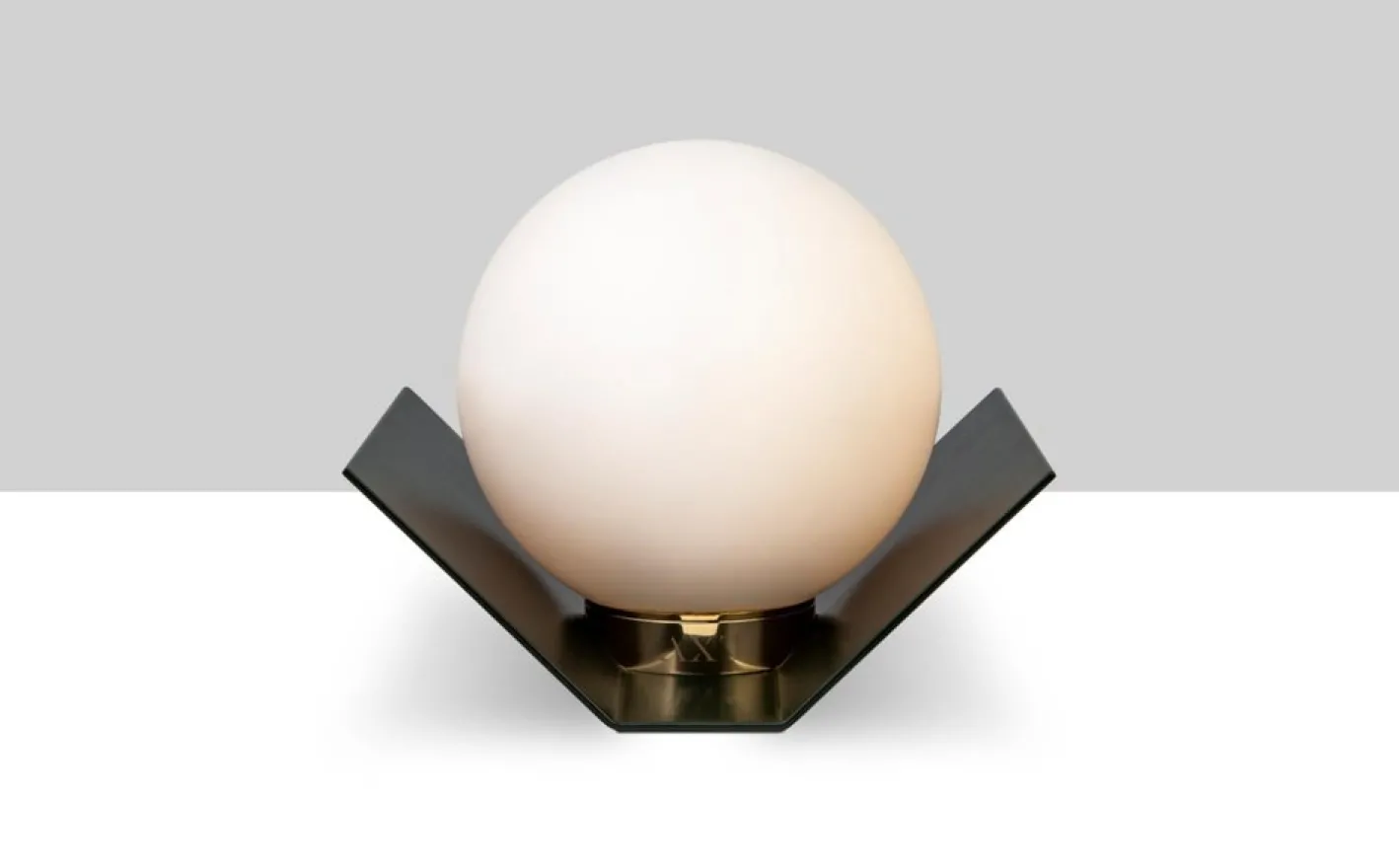 Twain Ex Flaschengrüne Wandlampe von Lexavala