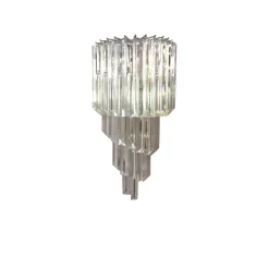 Twister Triedro Wandleuchte aus Muranoglas