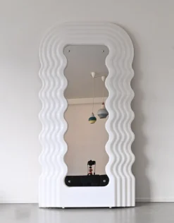 Ultrafragola-Spiegel von Ettore Sottsass für Poltronova, 1970er Jahre