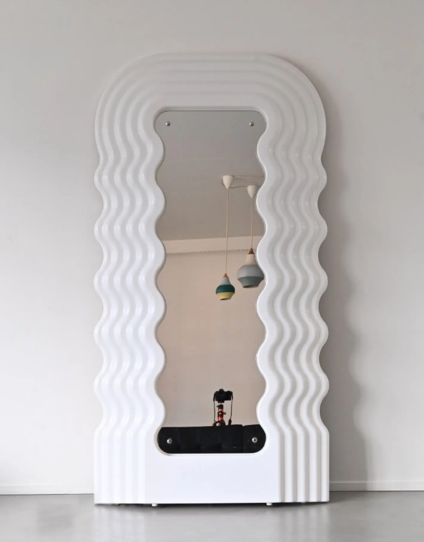 Ultrafragola-Spiegel von Ettore Sottsass für Poltronova, 1970er Jahre