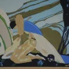 Umberto Brunelleschi, Art Deco Komposition, Anfang 1900, Lithographie