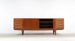 U-15 Modell Sideboard von Johannes Andersen für Uldum Møbelfabrik, Denmark, 1960er