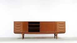 U-15 Modell Sideboard von Johannes Andersen für Uldum Møbelfabrik, Denmark, 1960er
