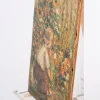 Unbekannt, Junge Frau unter Sonnenblumen, 1909, Öl auf Leinwand