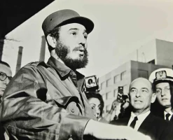 Unbekannt, Young Fidel Castro, Vintage Fotografie, 1957