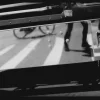 Untitled #24 (Self Portrait on Truck) aus New York, Schwarz-Weiß-Fotografie, 2017