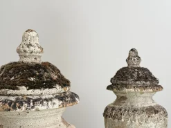 Urnenvasen aus Terrakotta, 1890er, 2er Set