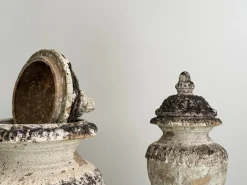Urnenvasen aus Terrakotta, 1890er, 2er Set