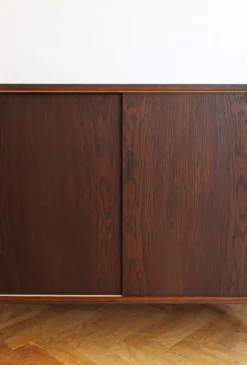 U-450 Sideboard aus Eiche von Jiří Jiroutek für Interier Praha, 1960er