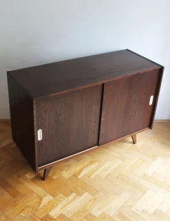 U-450 Sideboard aus Eiche von Jiří Jiroutek für Interier Praha, 1960er