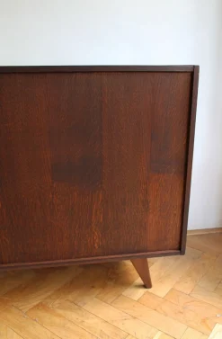 U-450 Sideboard aus Eiche von Jiří Jiroutek für Interier Praha, 1960er