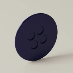Uuuuccio Cappuccino Tasse und Untertasse Cobalt von Burgio.