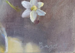 Valery Bayda, Anemones, 2025, Öl auf Karton
