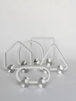 Velocimano Skulpturen von Gumdesign für La Casa di Pietra, 6 . Set