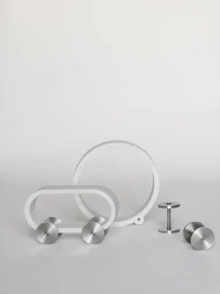 Velocimano Skulpturen von Gumdesign für La Casa di Pietra, 6 . Set