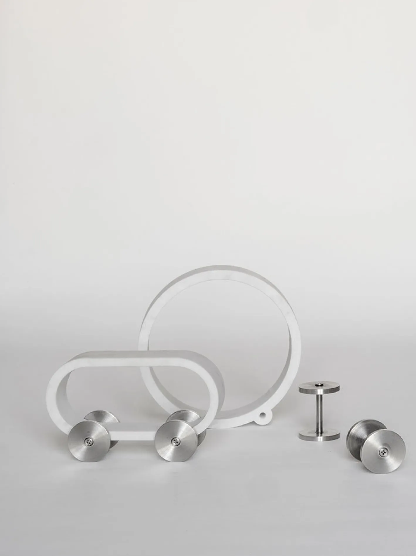 Velocimano Skulpturen von Gumdesign für La Casa di Pietra, 6 . Set