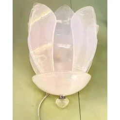 Venezianische Floreal Wandleuchten aus Muranoglas von Simoeng, 2er Set