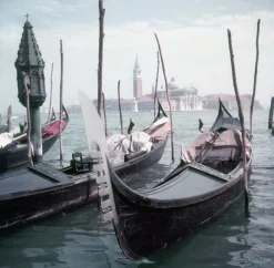 Venezianische Gondeln, Limited Estate Stamped, 1957