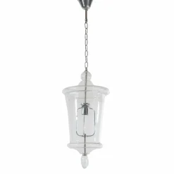 Venezianische Murano Glas Hängelampe mit Chrom-Finish von Bottega Veneziana
