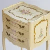 Venezianischer Louis XV Handbemalter Vintage Nachttisch mit Schubladen, 1920er