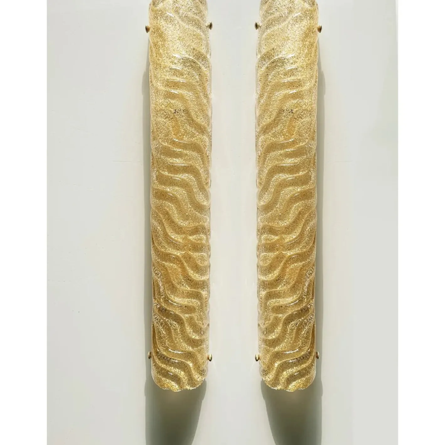 Venezianische Wandleuchte aus Graniglia Murano Glas von Simoeng, 2er Set
