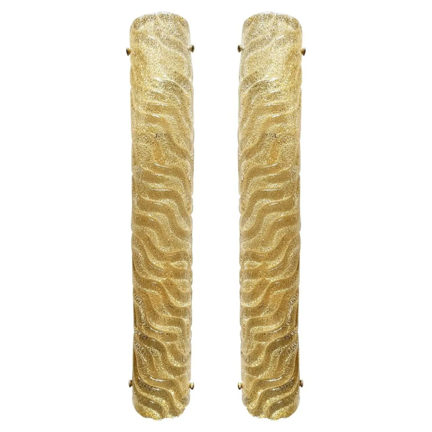 Venezianische Wandleuchte aus Graniglia Murano Glas von Simoeng, 2er Set