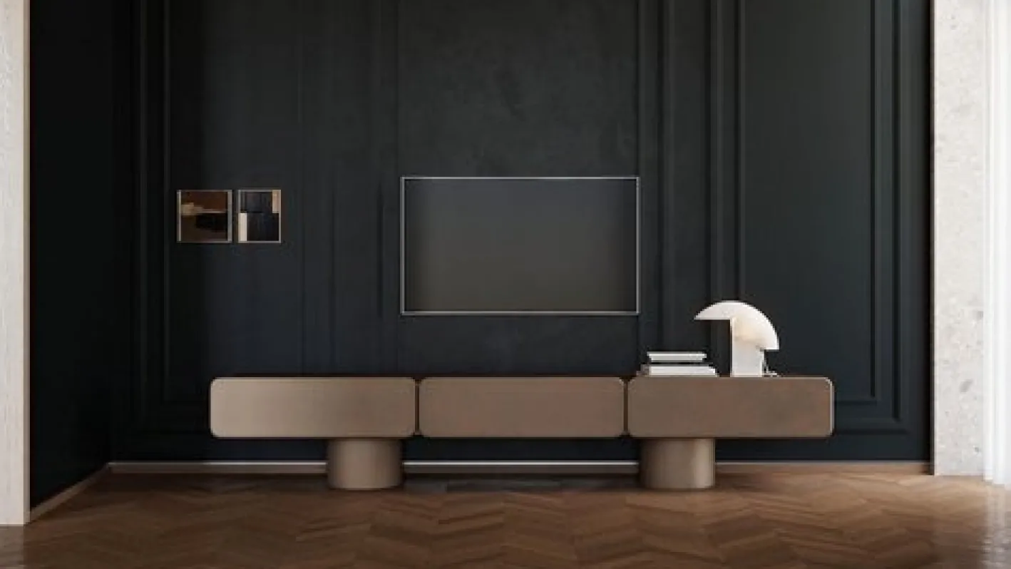 Venus Sideboard mit 4 abgerundeten Türen von Ultramobili