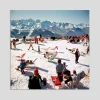 Verbier Vacation Druck von Slim Aarons