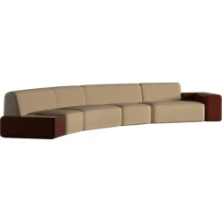 Verneuil Vier-Sitzer Sofa von Haymann Editions