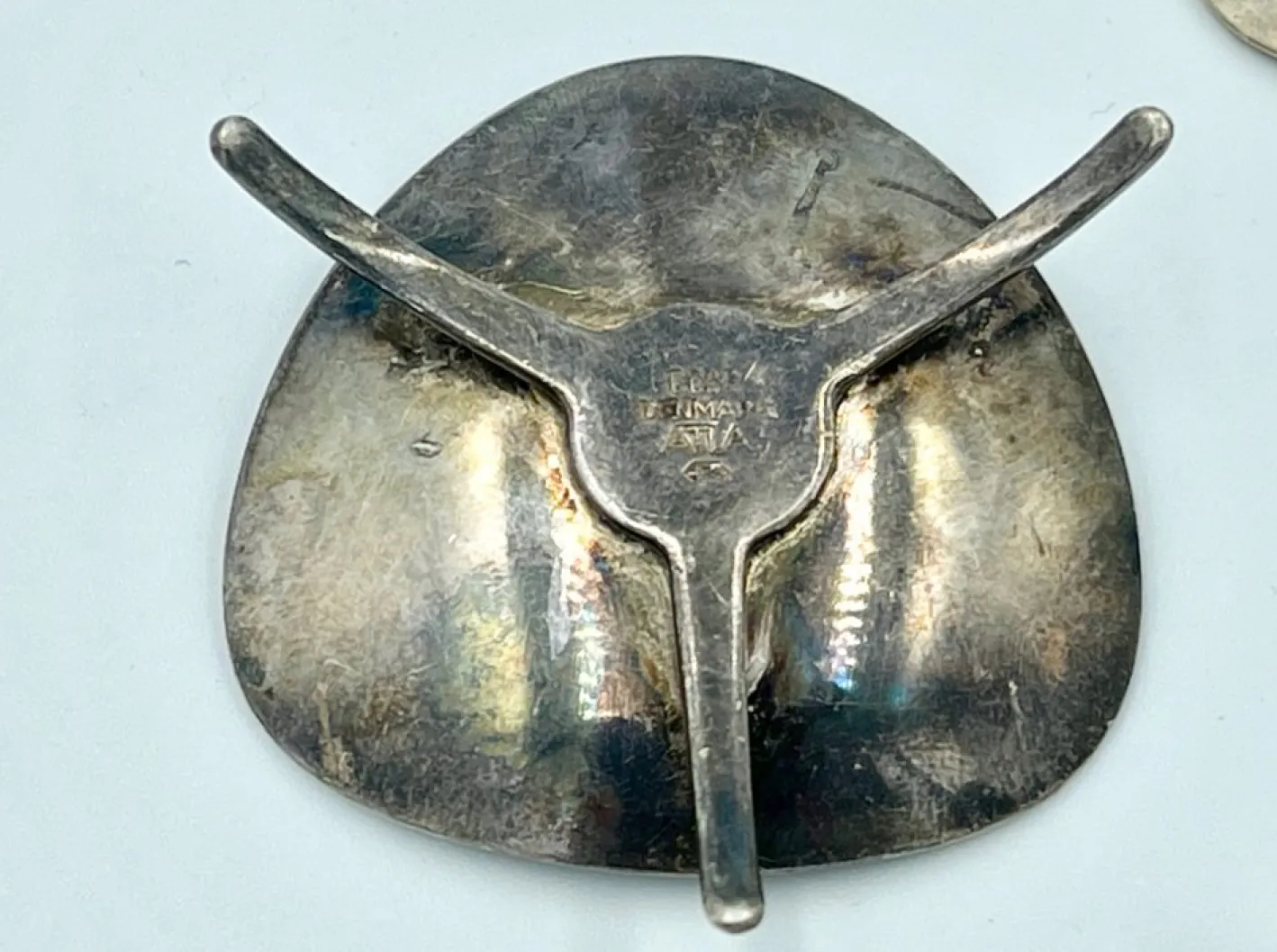 Versilberte Dänische Atla Kerzenhalter von Cohr, 1960er, 4er Set