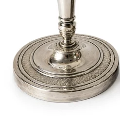 Versilberte Kerzenständer, 1800er, 2er Set