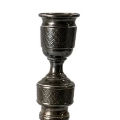 Versilberte Kerzenständer, 1800er, 2er Set
