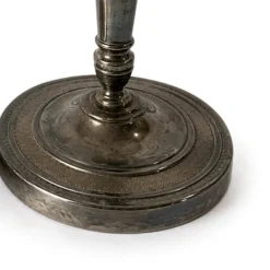Versilberte Kerzenständer, 1800er, 2er Set