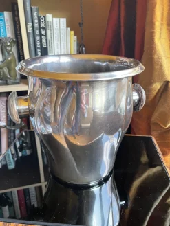 Versilberter Art Deco Champagnerkühler von WMF, Deutschland, 1930er