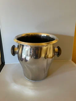 Versilberter Art Deco Champagnerkühler von WMF, Deutschland, 1930er