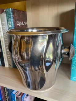 Versilberter Art Deco Champagnerkühler von WMF, Deutschland, 1930er