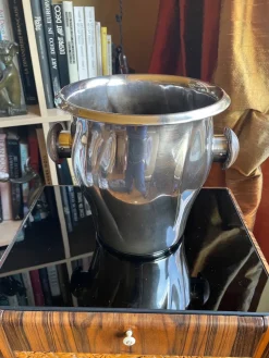 Versilberter Art Deco Champagnerkühler von WMF, Deutschland, 1930er