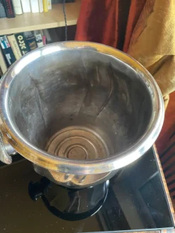 Versilberter Art Deco Champagnerkühler von WMF, Deutschland, 1930er