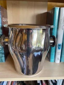Versilberter Art Deco Champagnerkühler von WMF, Deutschland, 1930er